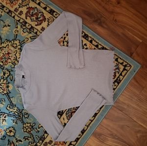 Divided Purple Lavender Ruffle Top